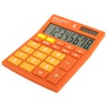 Калькулятор настольный BRAUBERG ULTRA-08-RG, КОМПАКТНЫЙ (154x115 мм), 8 разрядов, двойное питание, ОРАНЖЕВЫЙ, 250511 250511