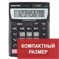 Калькулятор настольный ОФИСМАГ OFM-1807, КОМПАКТНЫЙ (140х105 мм), 8 разрядов, двойное питание, 250223 250223