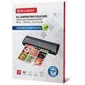 Пленки-заготовки для ламинирования БОЛЬШОГО ФОРМАТА, А3, КОМПЛЕКТ 100 шт., 100 мкм, BRAUBERG, 530895 530895