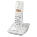 Радиотелефон PANASONIC KX-TG1711RUW, память на 50 номеров, АОН, повтор, часы /будильник (радиус 10-100 м), цвет белый 262044