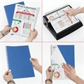 Обложки картонные для переплета, А3, КОМПЛЕКТ 100 шт., тиснение под кожу, 230 г/м2, синие, BRAUBERG, 532156 532156