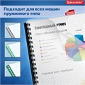 Обложки пластиковые для переплета А4, КОМПЛЕКТ 100 шт., 150 мкм, "Кристалл" прозрачные, BRAUBERG, 532159 532159