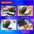 Переплетная машина для пластиковой пружины BRAUBERG B20, пробивает до 20 листов, сшивает до 450 листов, 530960 530960