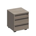 Тумба выкатная 3-х ящичная с замком с доводчиками 210248