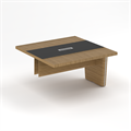 Секция стола для переговоров с кожаной вставкой 210545