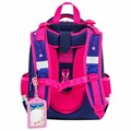 Ранец BRAUBERG PREMIUM, 2 отделения, с брелоком, "Cute fox", LED-ЛАМПОЧКИ, 38х29х16 см, 272019 272019