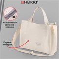 Сумка шоппер HEIKKI MINI (ХЕЙКИ), вельвет, 25х20 см, бежевый, 272440 272440