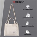 Сумка шоппер HEIKKI MINI (ХЕЙКИ), вельвет, 25х20 см, бежевый, 272440 272440