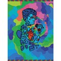 Тетрадь А5, 48 л., HATBER, скоба, клетка, обложка картон, "Lazer B - Выпуск №1" (5 видов в спайке), 48Т5В1 113818